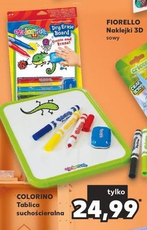 Tablica sucho艣cieralna Patio colorino kids promocja
