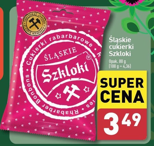 Cukierki szkloki Richtig śląskie promocja w Aldi