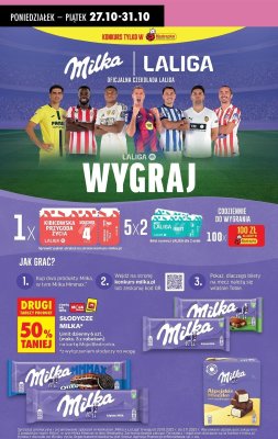 Słodycze Milka promocja w Biedronka