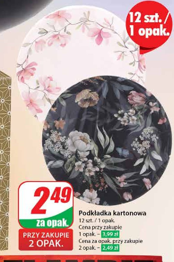 Podkładka kartonowa na stół promocja