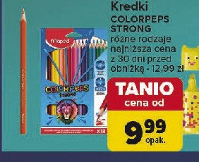 Kredki strong Maped promocja