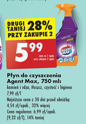 Płyn do czysczenia higieniczna czystość Agent max promocja