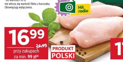 Filet z piersi kurczaka soczysty promocja w Stokrotka