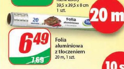 Folia aluminiowa 20 m Stella promocja