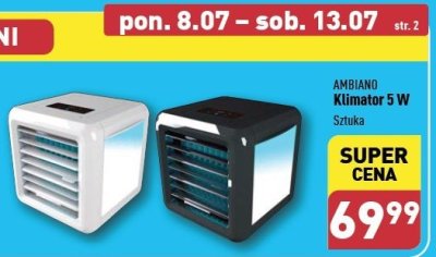 Klimator 3w1 z panelem led AMBIANO promocja