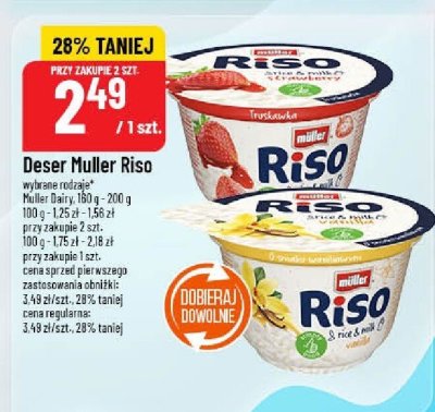 Deser Riso wanilia promocja w POLOmarket