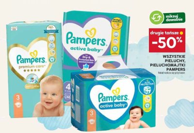 Pieluszki Pampers promocja w Stokrotka