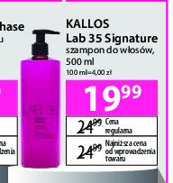 Szampon signature KALLOS LAB 35 promocja