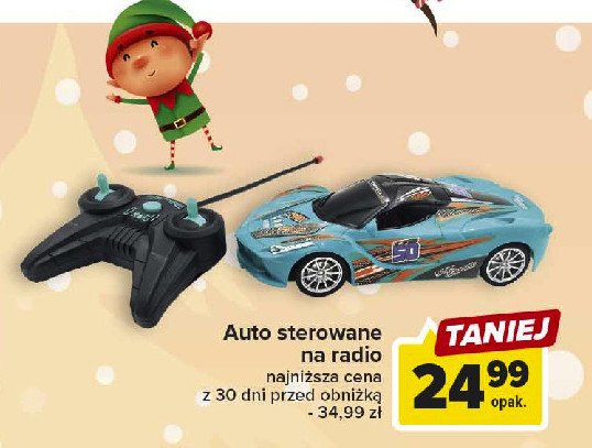 Auto sterowane na radio ze światłem i dźwiękiem promocja