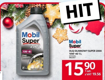 Olej silnikowy Super 2000 10W-40 1L Mobil promocja w Selgros