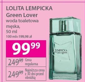 Woda toaletowa Lolita lempicka green lover promocja