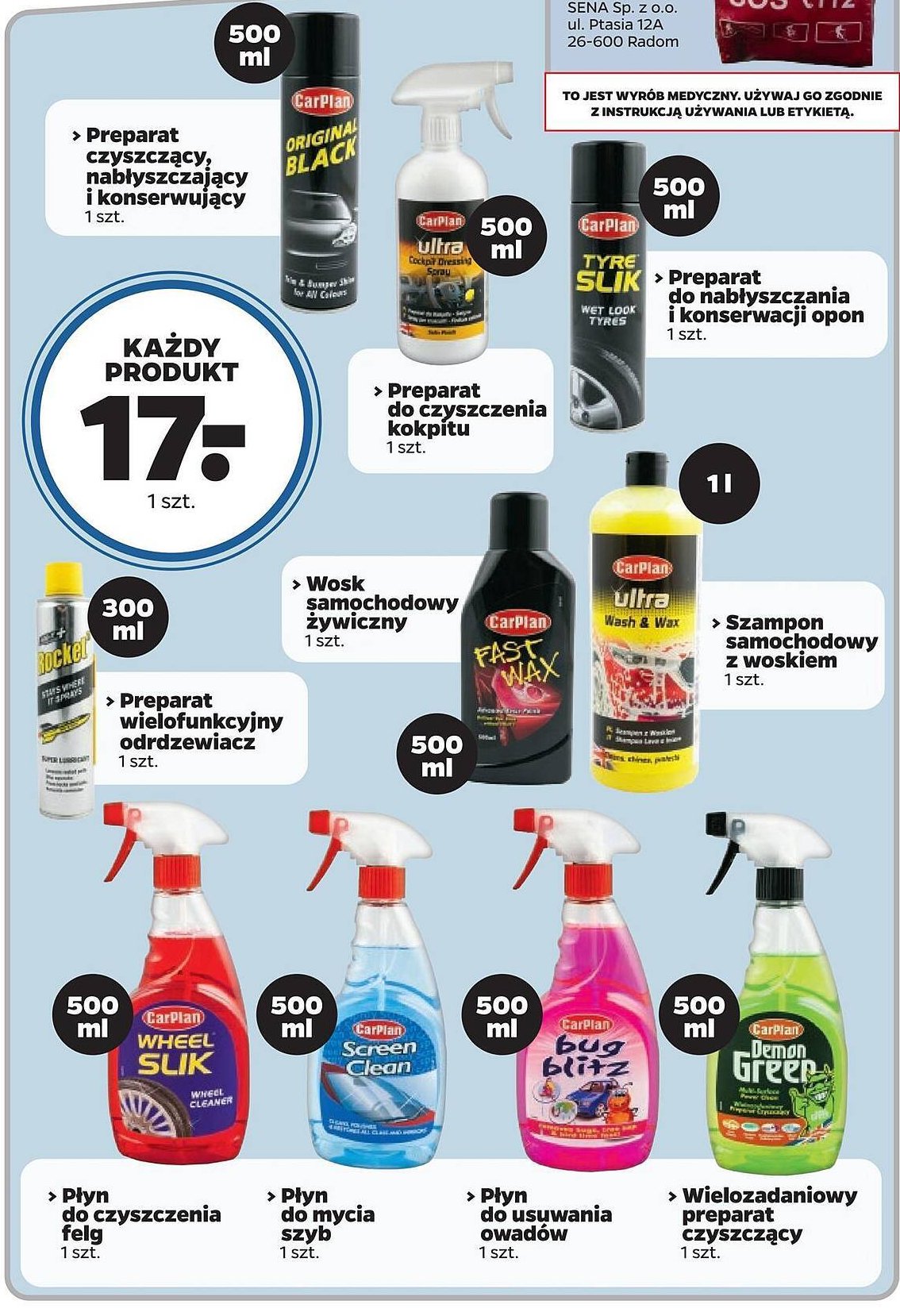 Wosk fastwax Carplan promocja