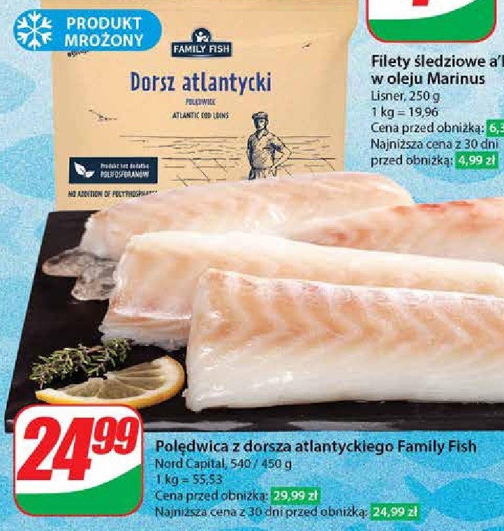 Dorsz atlantycki Family fish promocja