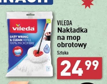 Nakładka czyszcząca do automopa VILEDA VIROBI promocja w Aldi