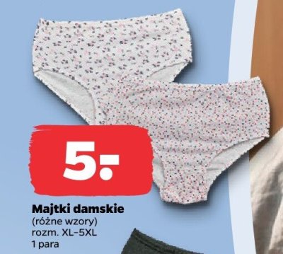 Majtki damskie promocja w Netto