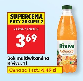 Sok multiwitamina K-classic promocja w Biedronka