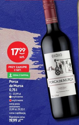 Wino Porca de Murca 0,75l promocja w Żabka