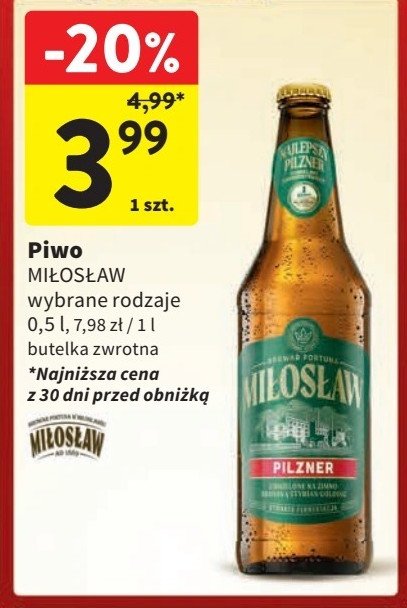 Piwo Miłosław promocja