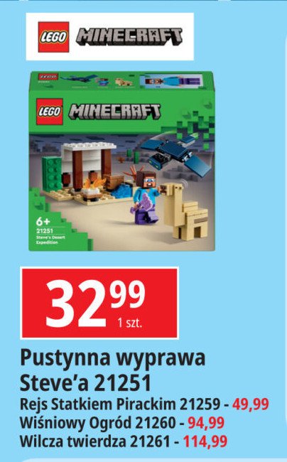 Klocki 21260 Lego minecraft promocja