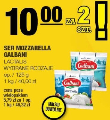 Ser Mozzarella Galbani Lactalis promocja w SPAR