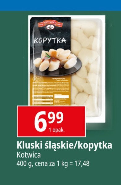 Kopytka Kotwica promocja