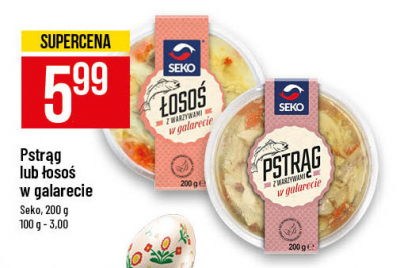 艁oso艣 w galarecie z warzywami Seko promocja