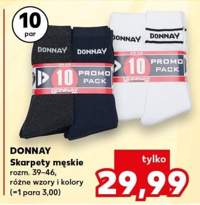Skarpety męskie Donnay promocja w Kaufland