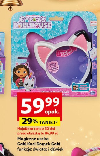 Magiczne uszka koci domek gabi promocja w Auchan