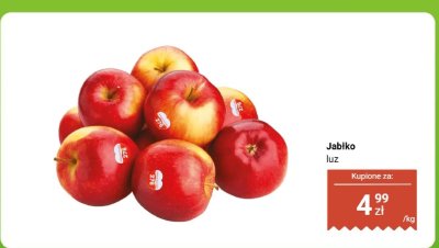 Jabłko luz promocja w Dino