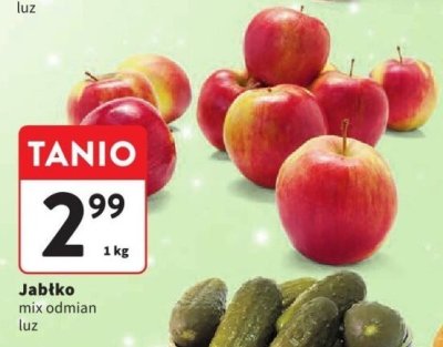 Jabłko mix odmian promocja w Intermarche