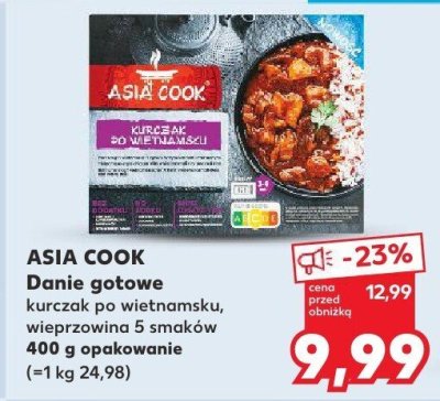 Danie gotowe wieprzowina 5 smaków  promocja w Kaufland
