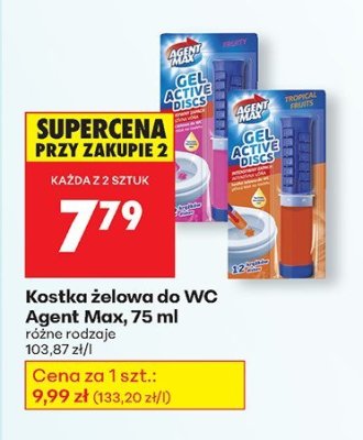 Kostka żelowa do WC  promocja w Biedronka