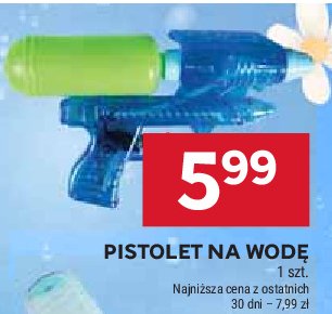Pistolet na wod臋 promocja