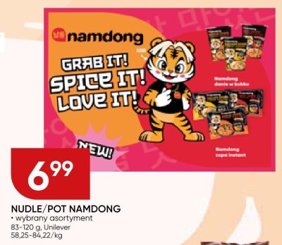 Nudle/pot namdong Unilever promocja w Chata Polska