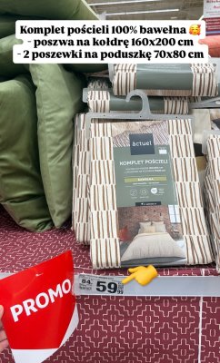 Pościel promocja w Auchan