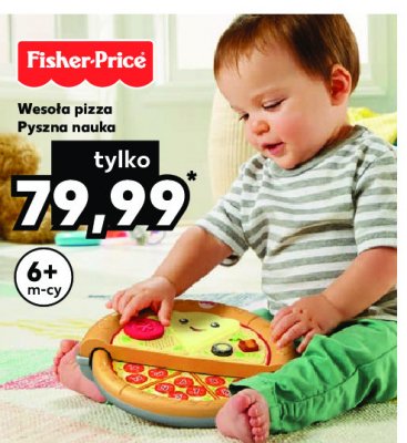 Wesoła pizza "pyszna nauka" Fisher-price promocja
