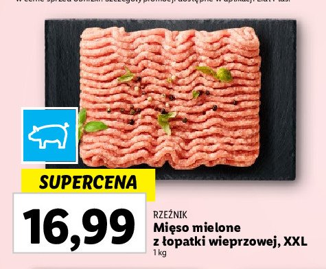 Mięso mielone z łopatki wieprzowej Rzeźnik codzienna dostawa promocja