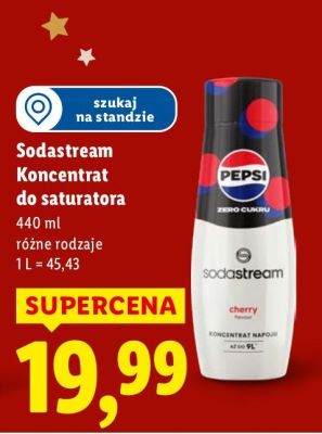 Koncentrat do saturatora promocja w Lidl