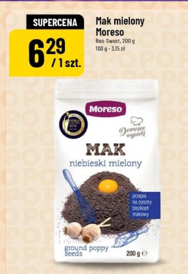Mak mielony Moreso promocja w POLOmarket