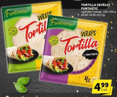 Tortilla DEVELEY FUNTASTIC wraps promocja w ABC