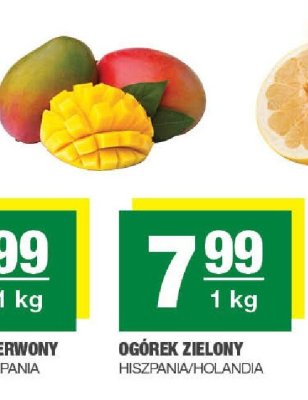 Mango małe Brazylia promocja w SPAR