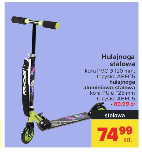 Hulajnoga fairy 125 mm Spokey promocja