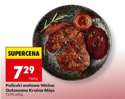 Policzki wołowe Wolno Gotowane  promocja w Biedronka