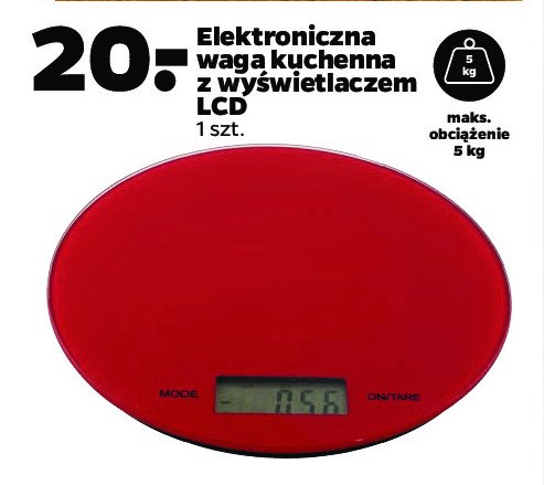 Waga kuchenna lcd promocja