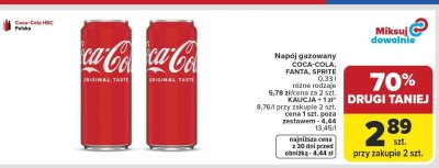 Napój promocja w Carrefour Market