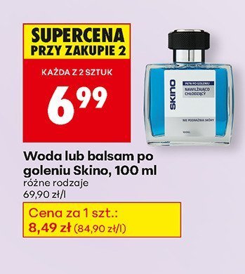 Balsam po goleniu Skino, 100 ml promocja w Biedronka