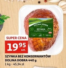 Szynka bez konserwantów Dolina dobra promocja