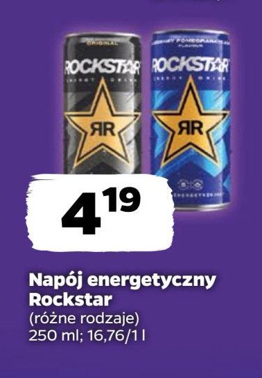 Napój energetyczny blue pomegranate acai Rockstar xdurance promocja