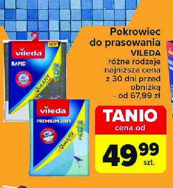 Pokrowiec na deskę do prasowania rapid Vileda promocja