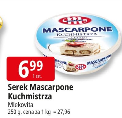 Serek Mascarpone Kuchmistrza promocja w Leclerc